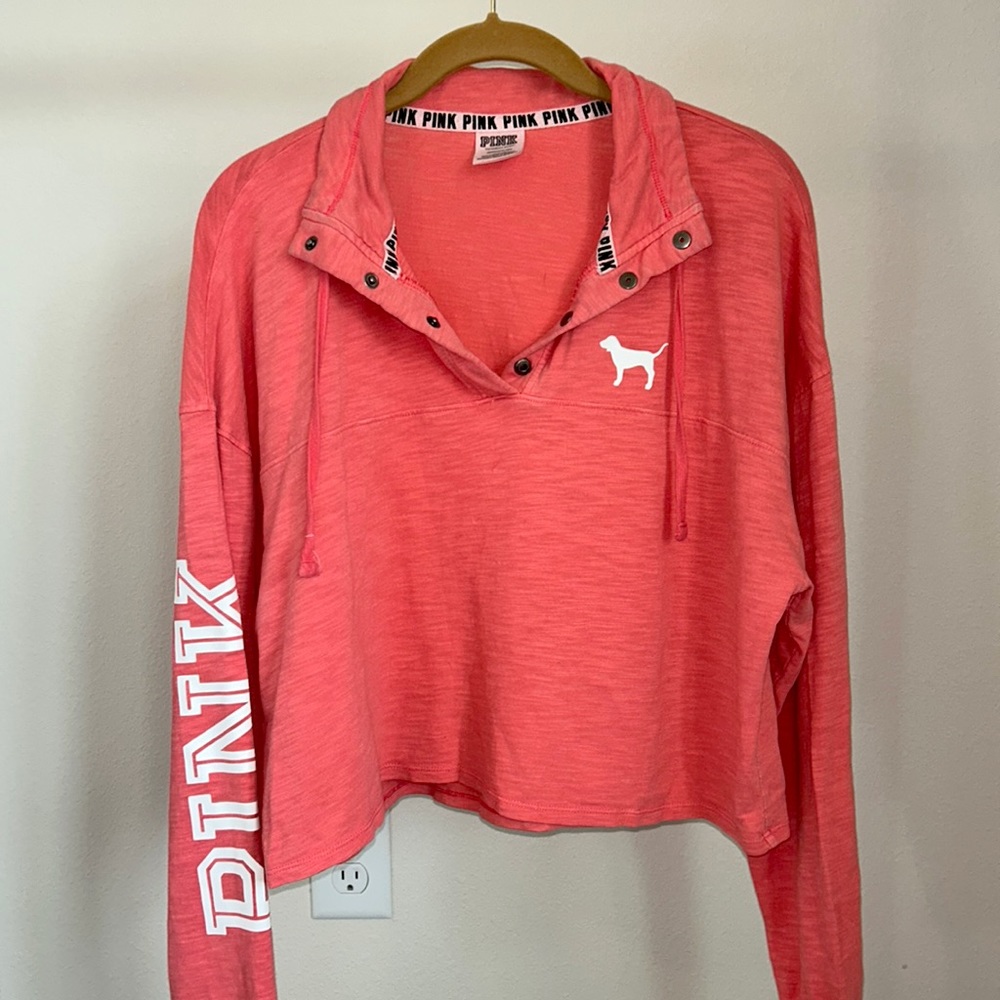 VS Pink Cropped Top